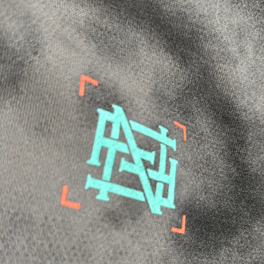 Flag Nor Fail Gray Crewneck Sweater with Mountain Emblem - Picture 5 of 5